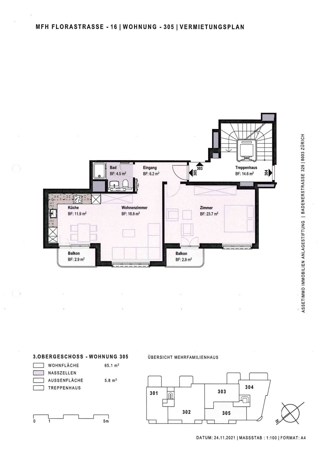 2 ½ rooms apartment, foto 10 di 10