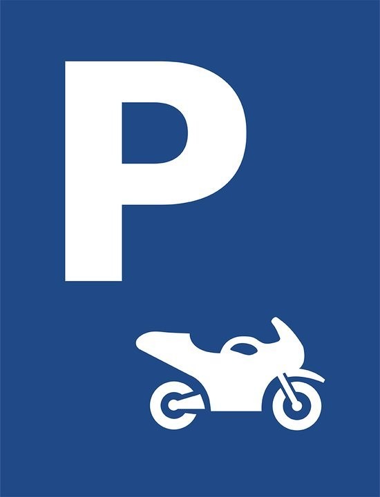 Posto auto coperto per biciclette