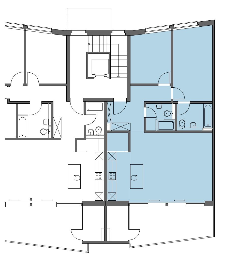 3 ½ rooms apartment