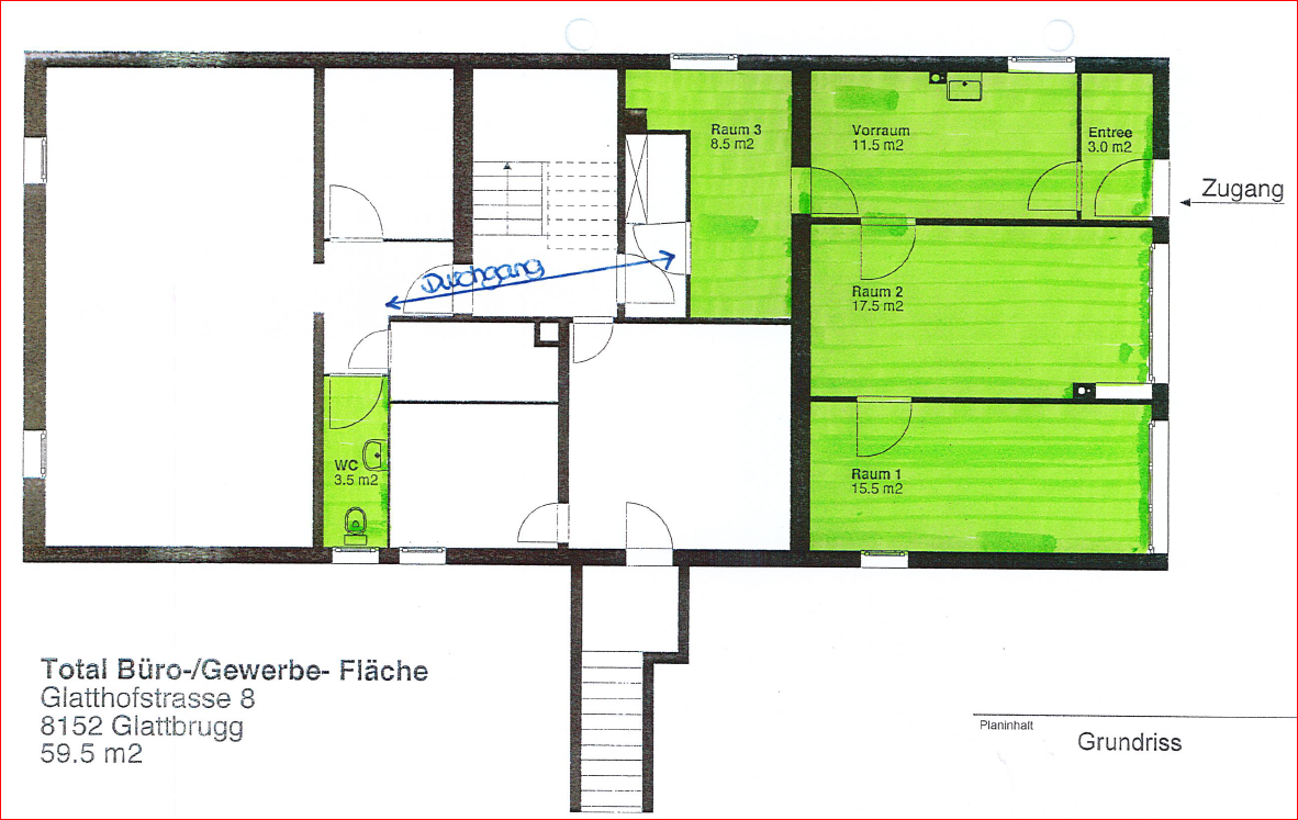 56m² office, foto 2 di 7