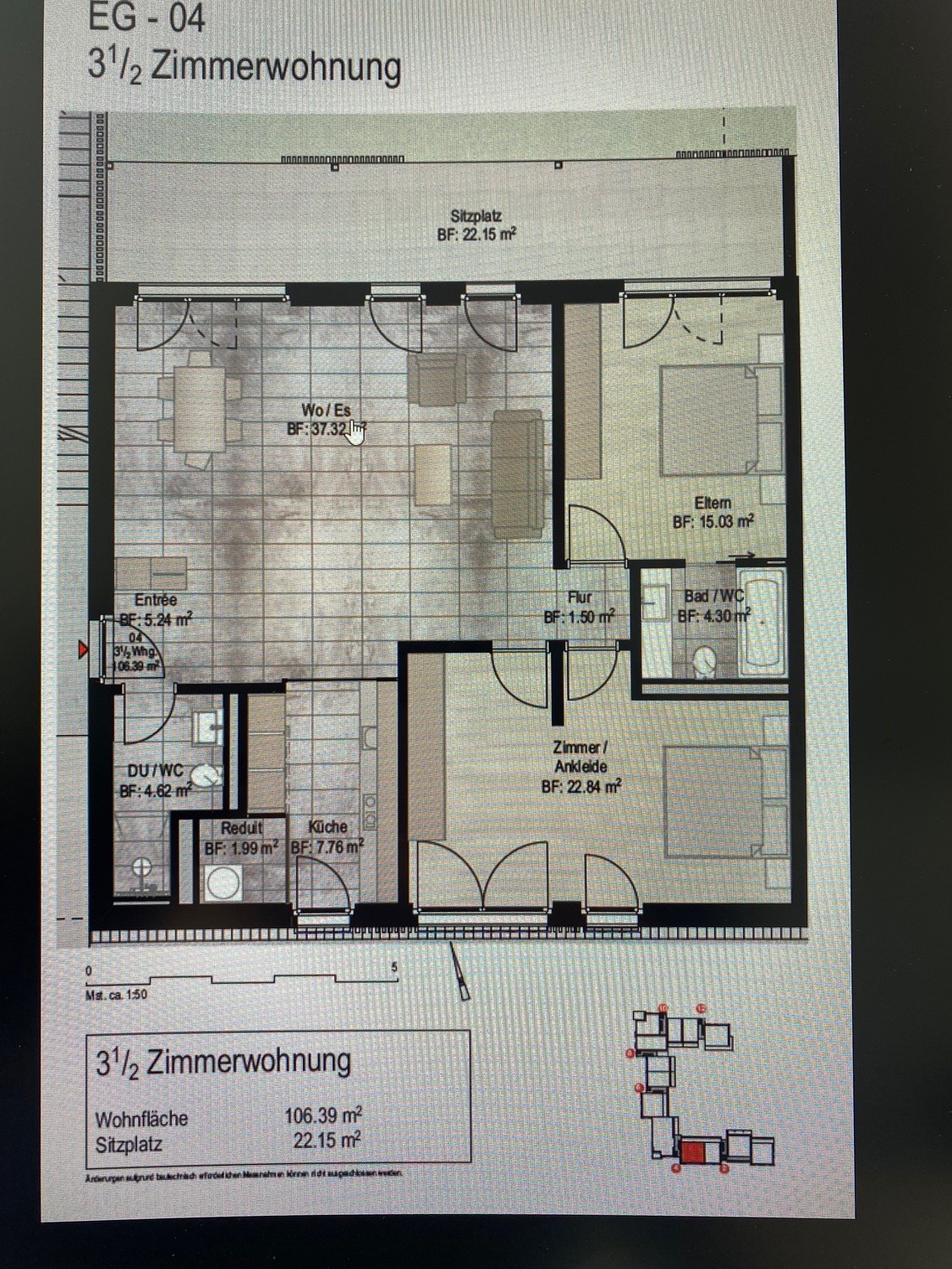 Appartamento di 3 ½ locali, foto 5 di 5