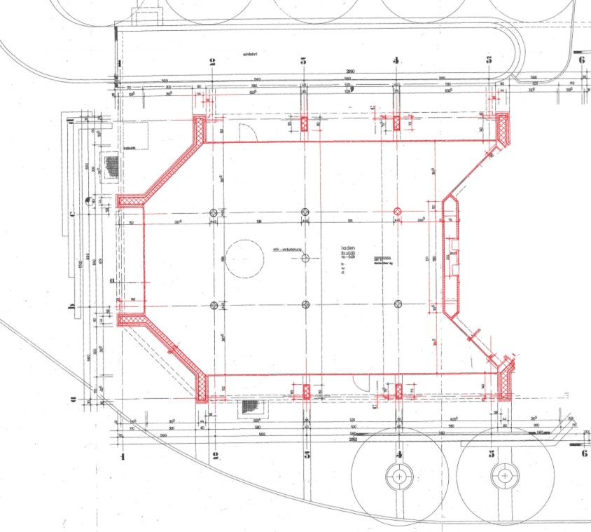 negozio di 253m²