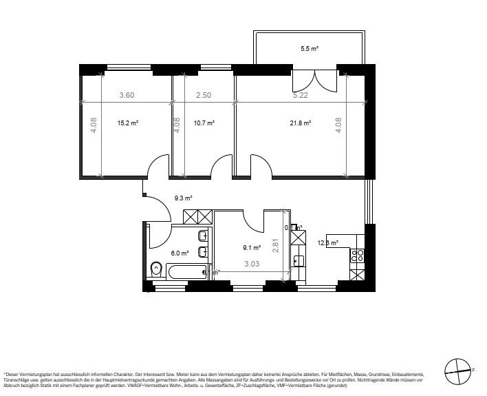 Appartamento di 4 ½ locali, foto 9 di 9