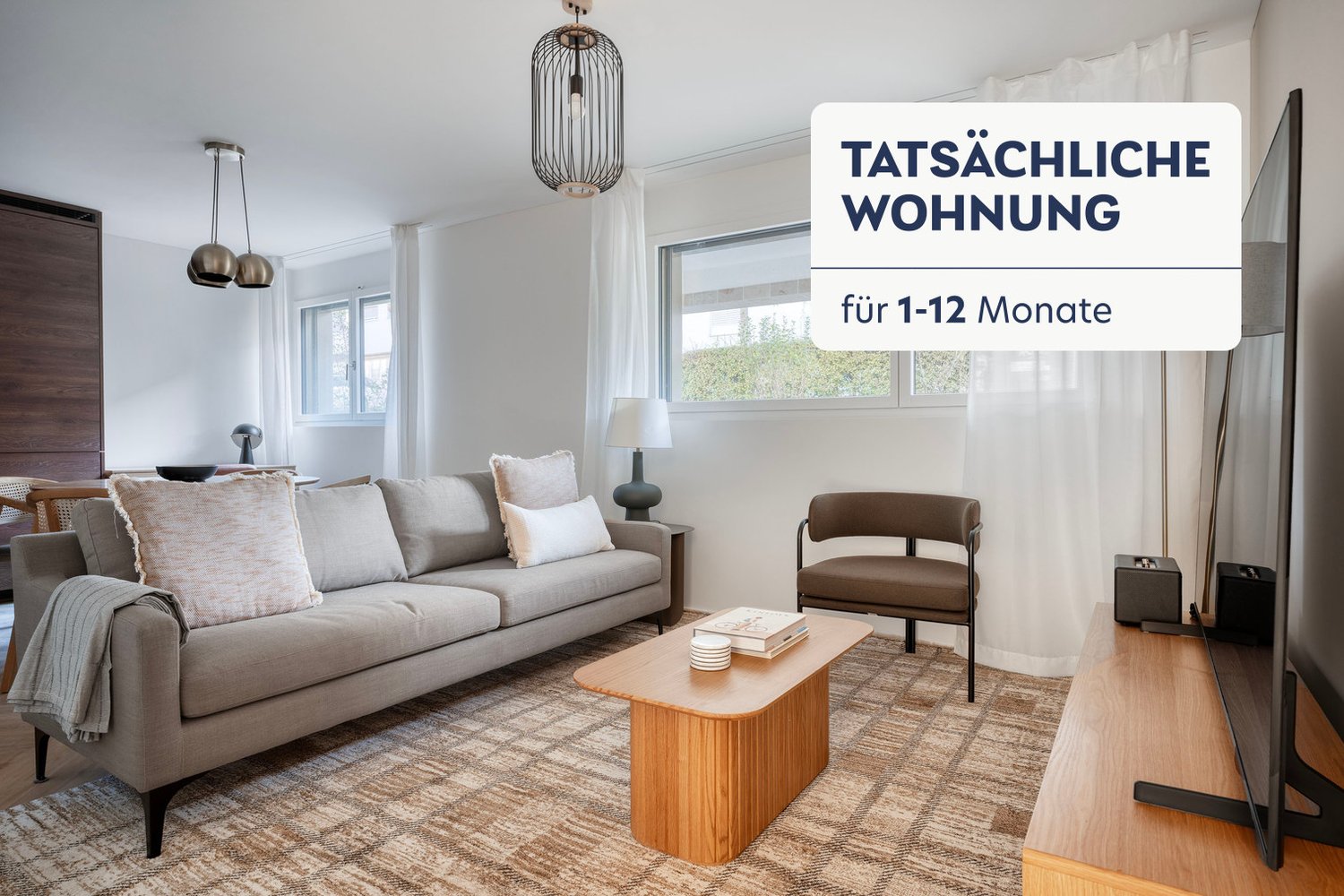 Appartamento arredato con 2 ½ locali