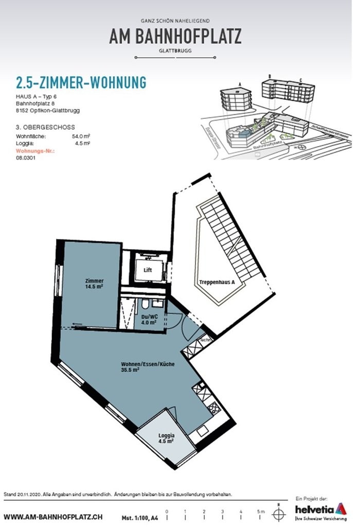 Appartamento di 2 ½ locali, foto 6 di 6