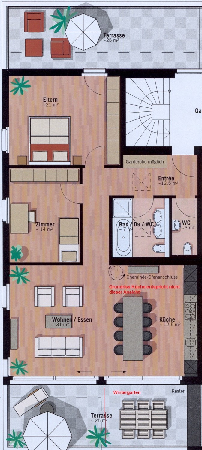 Appartamento di 3 ½ locali, foto 9 di 9