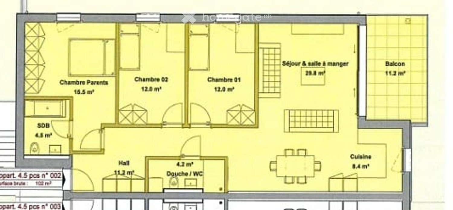 4 ½ rooms apartment, Foto 5 von 5