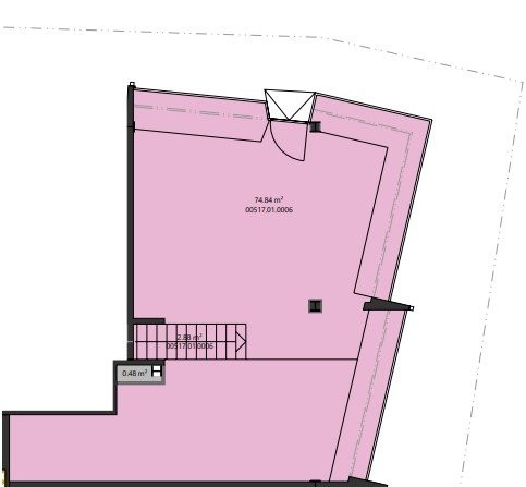 negozio di 132m²