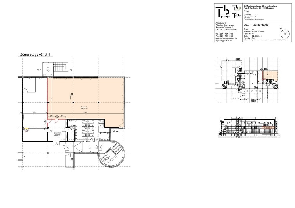 266m² ufficio