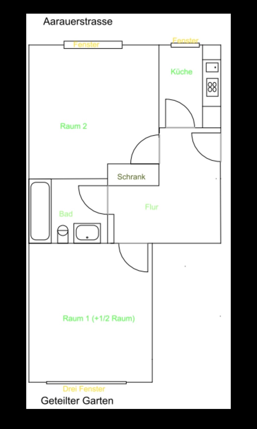 Appartamento di 2 ½ locali, foto 1 di 5