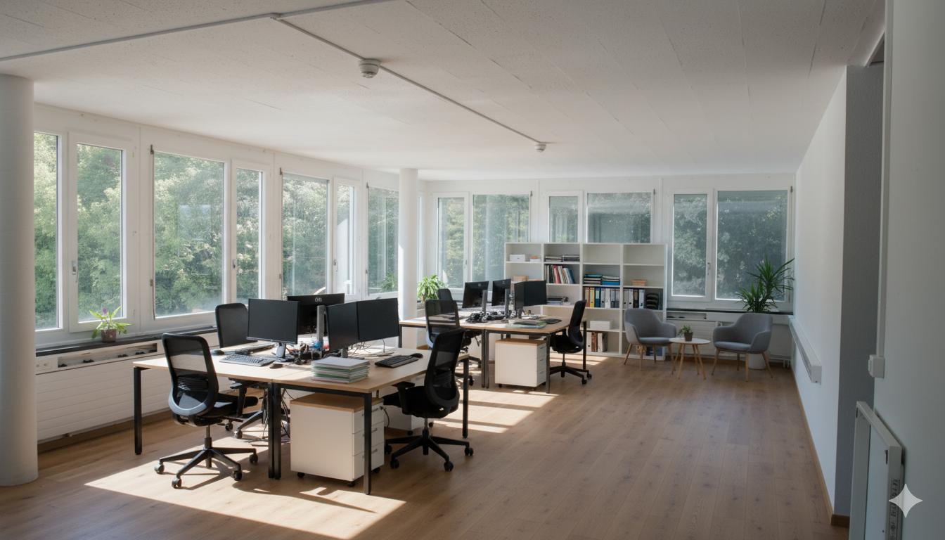 150m² office