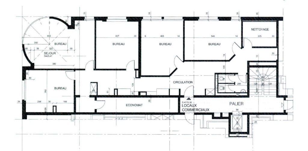 222m² ufficio