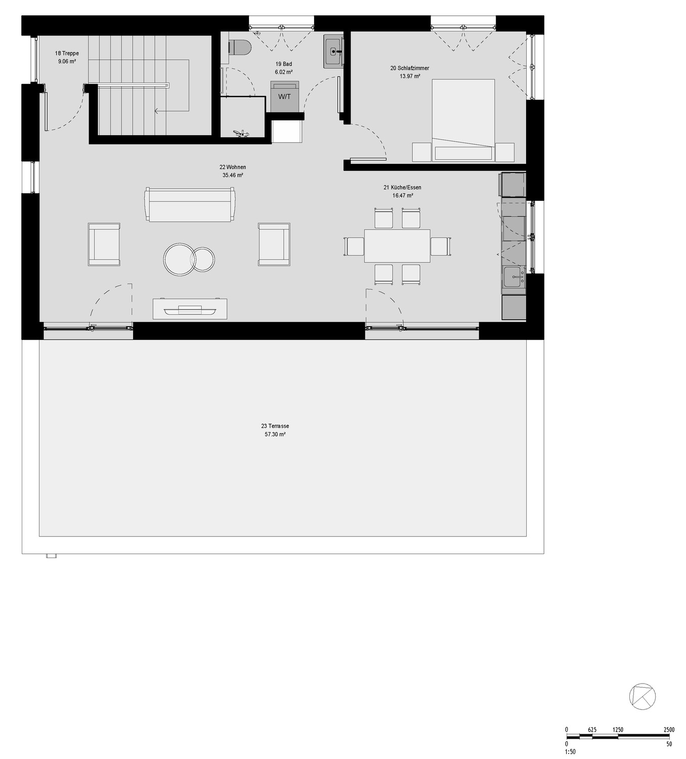 2 ½ rooms apartment