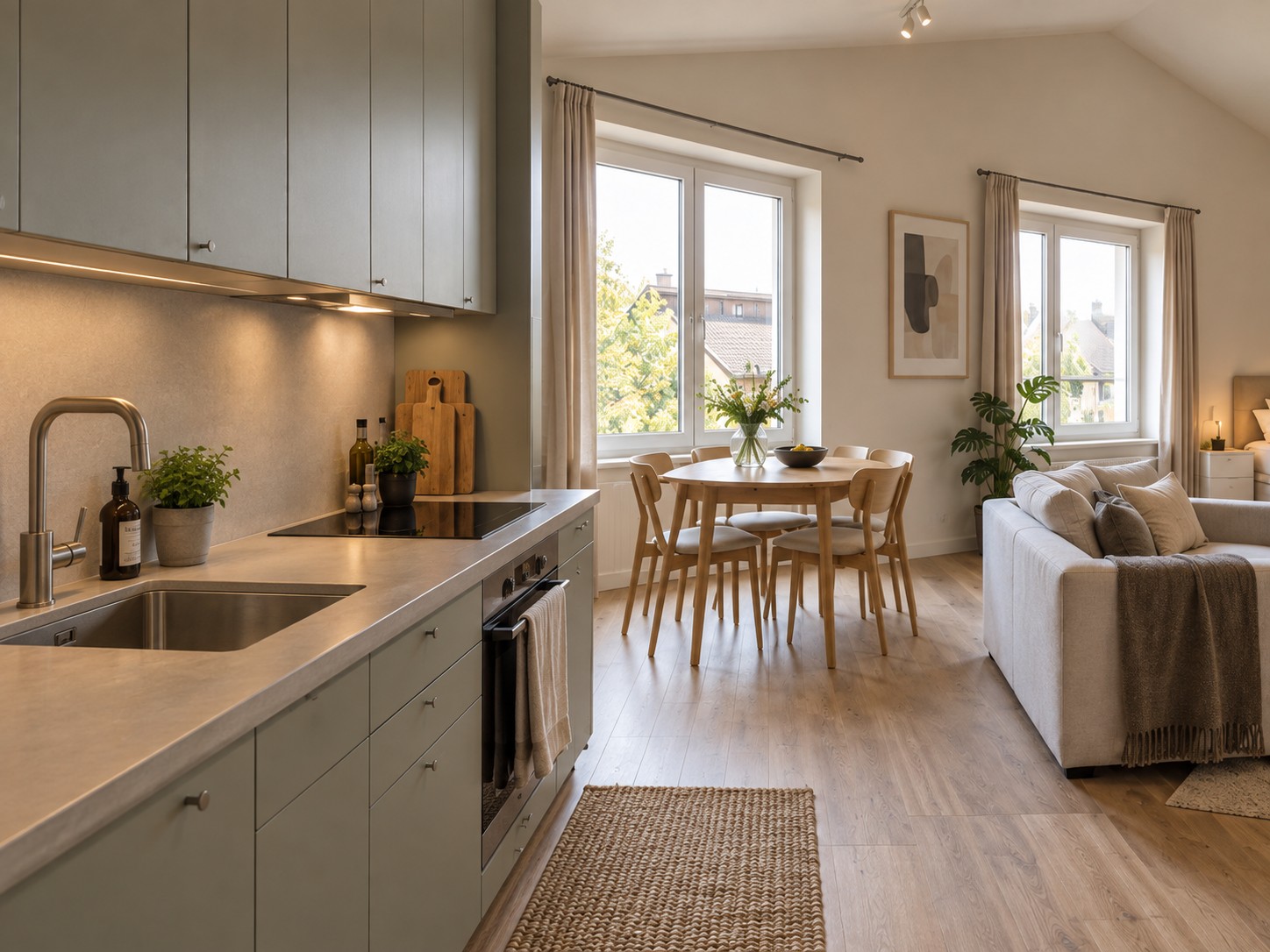 1 ½ rooms apartment