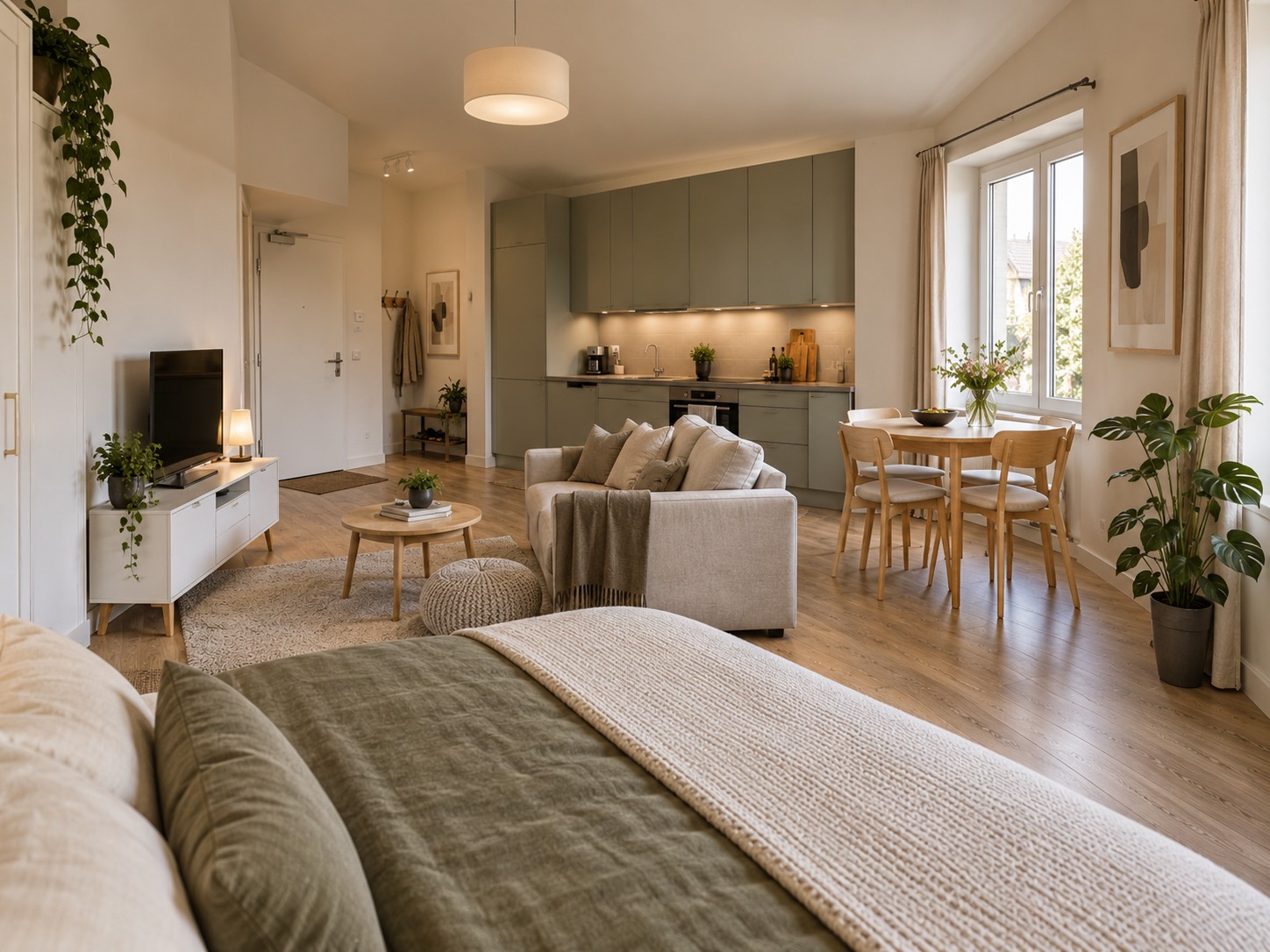 1 ½ rooms apartment