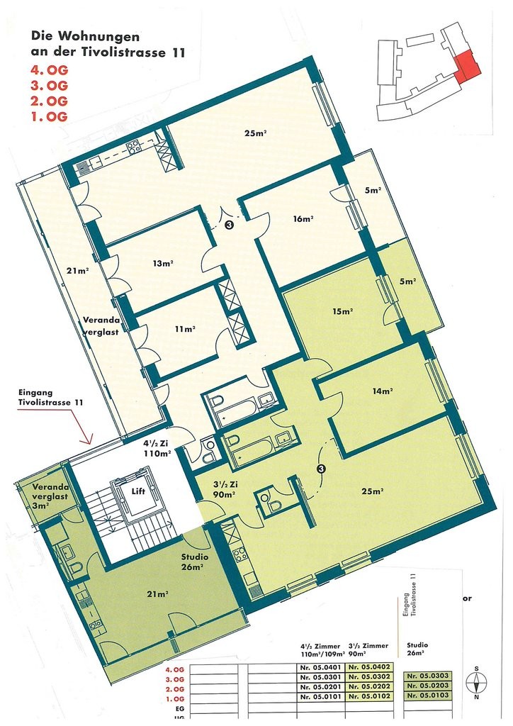 Appartamento di 2 ½ locali, foto 9 di 9