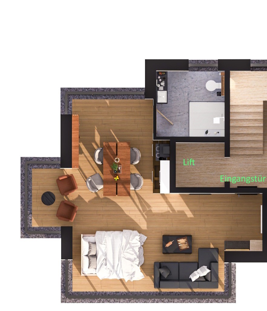 appartamento di 1 ½ locali, foto 4 di 5