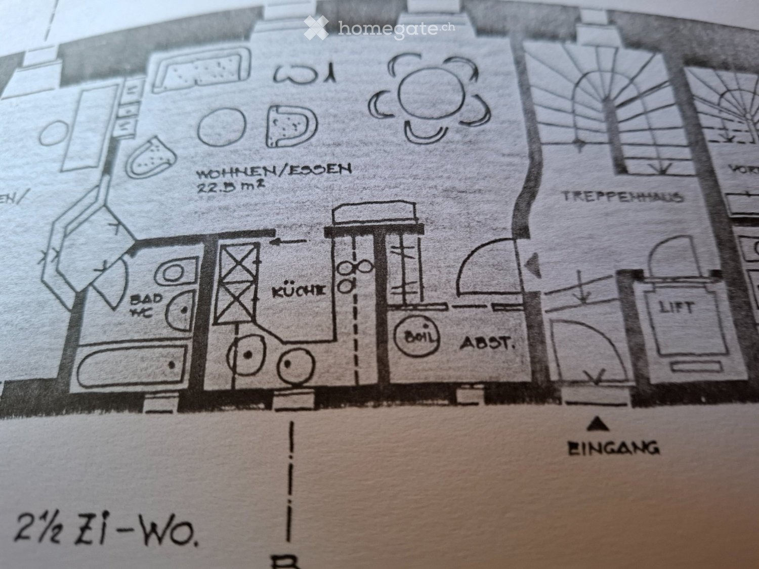 appartamento di 2 locali, foto 1 di 3
