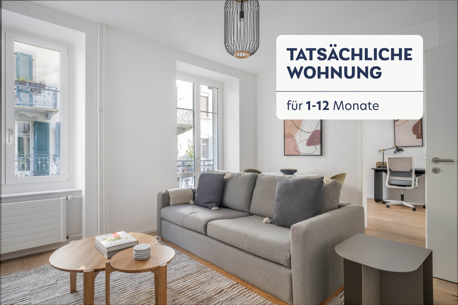 Appartamento arredato con 2 ½ locali