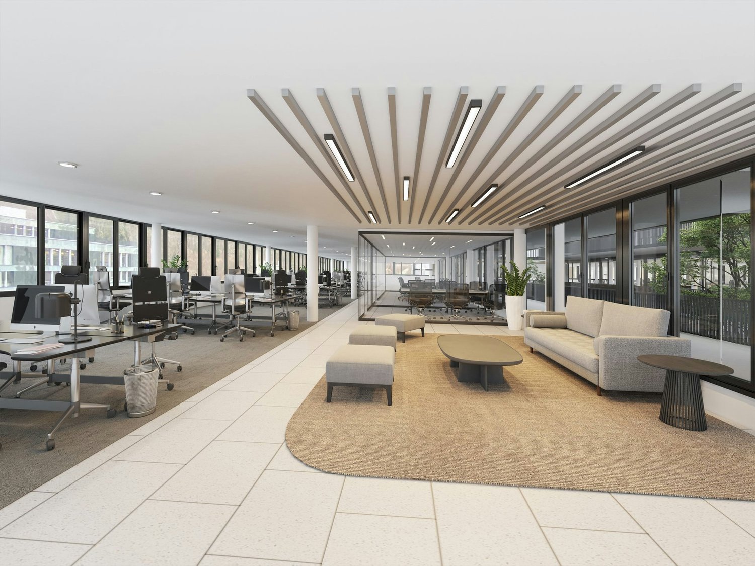 1100m² office, foto 4 di 5