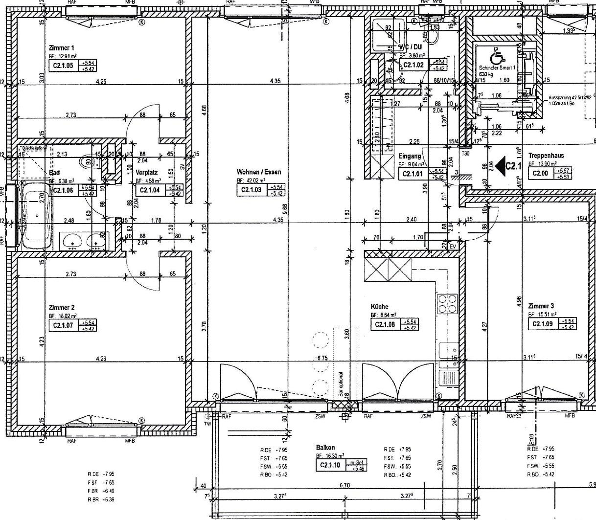 4 ½ rooms apartment