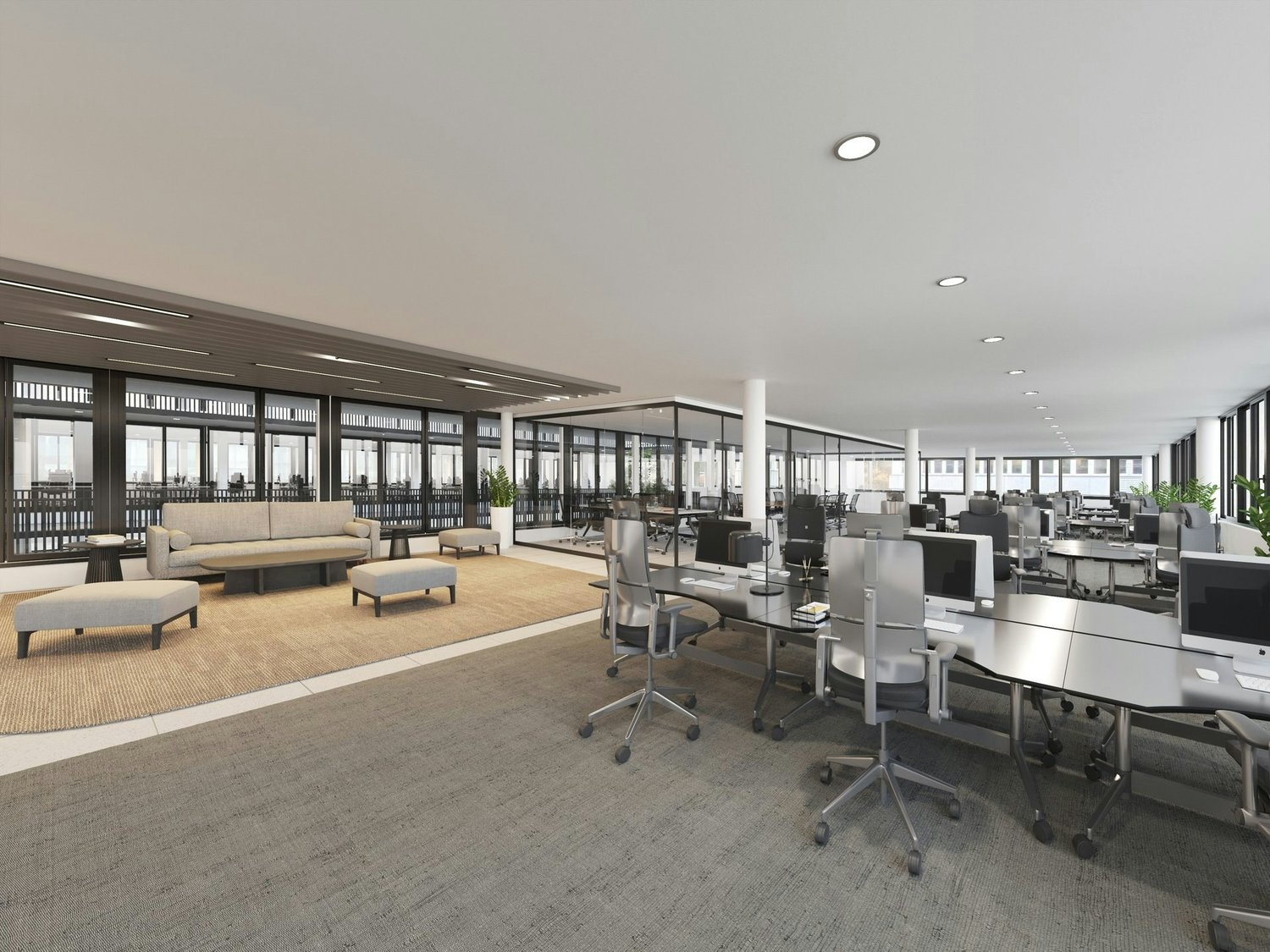 500m² office, foto 2 di 5
