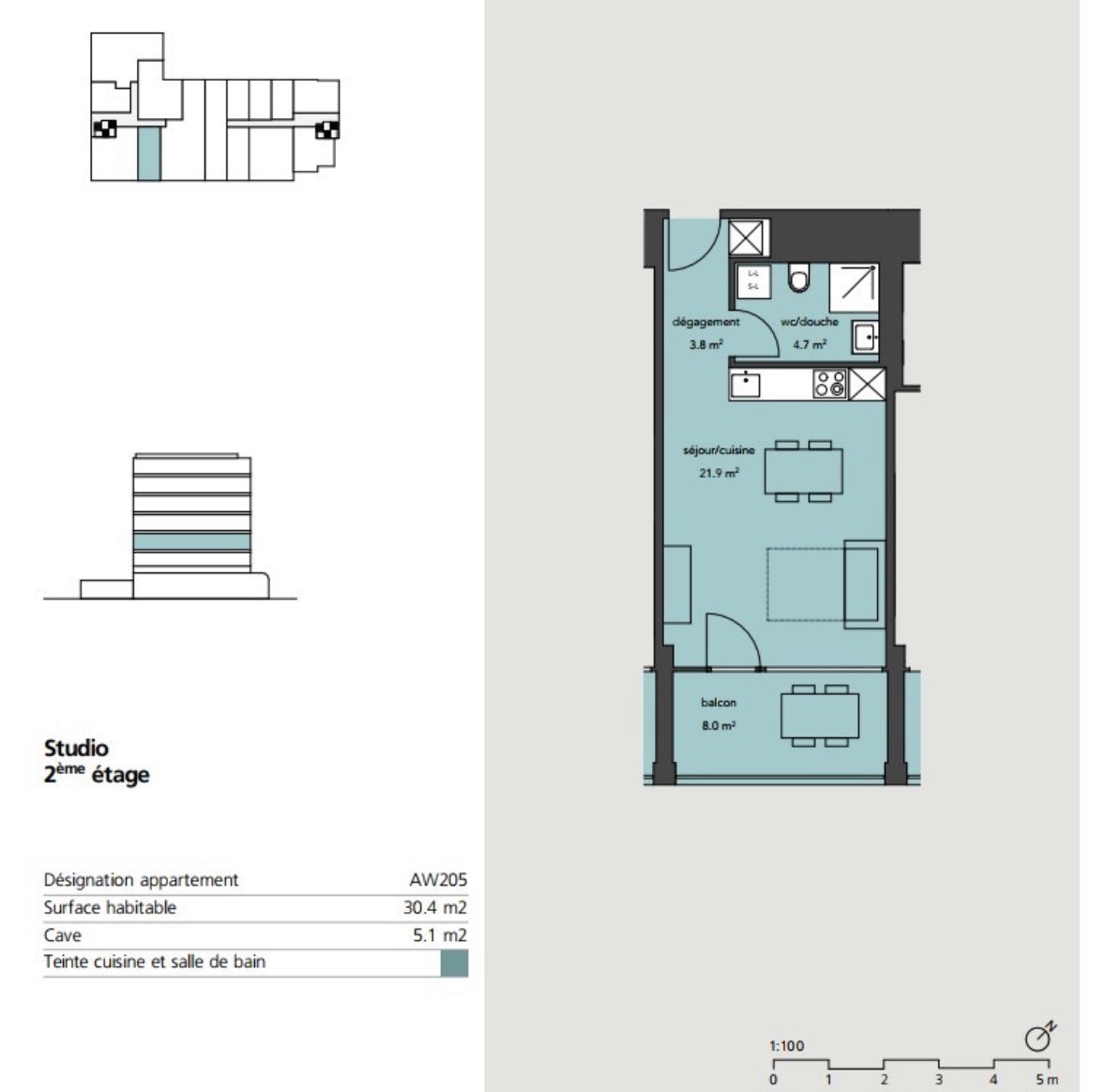Appartamento di 2 ½ locali, foto 1 di 6