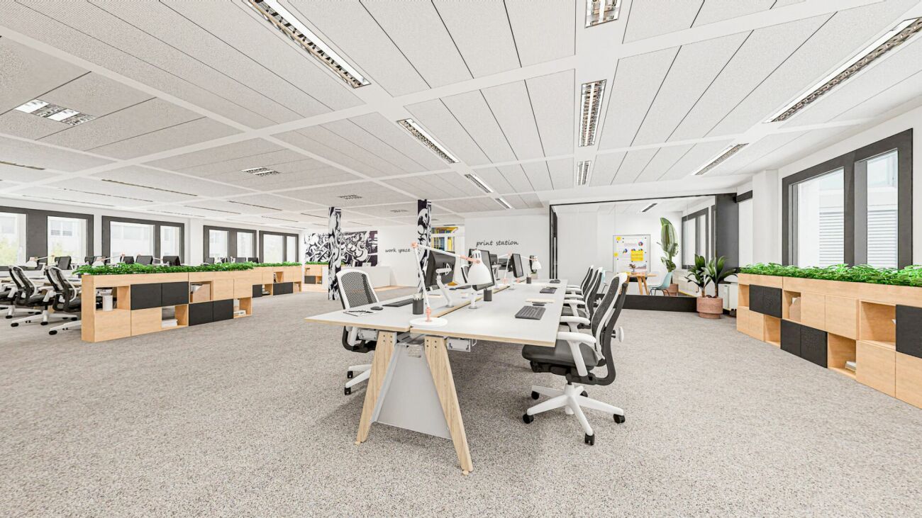 970m² ufficio