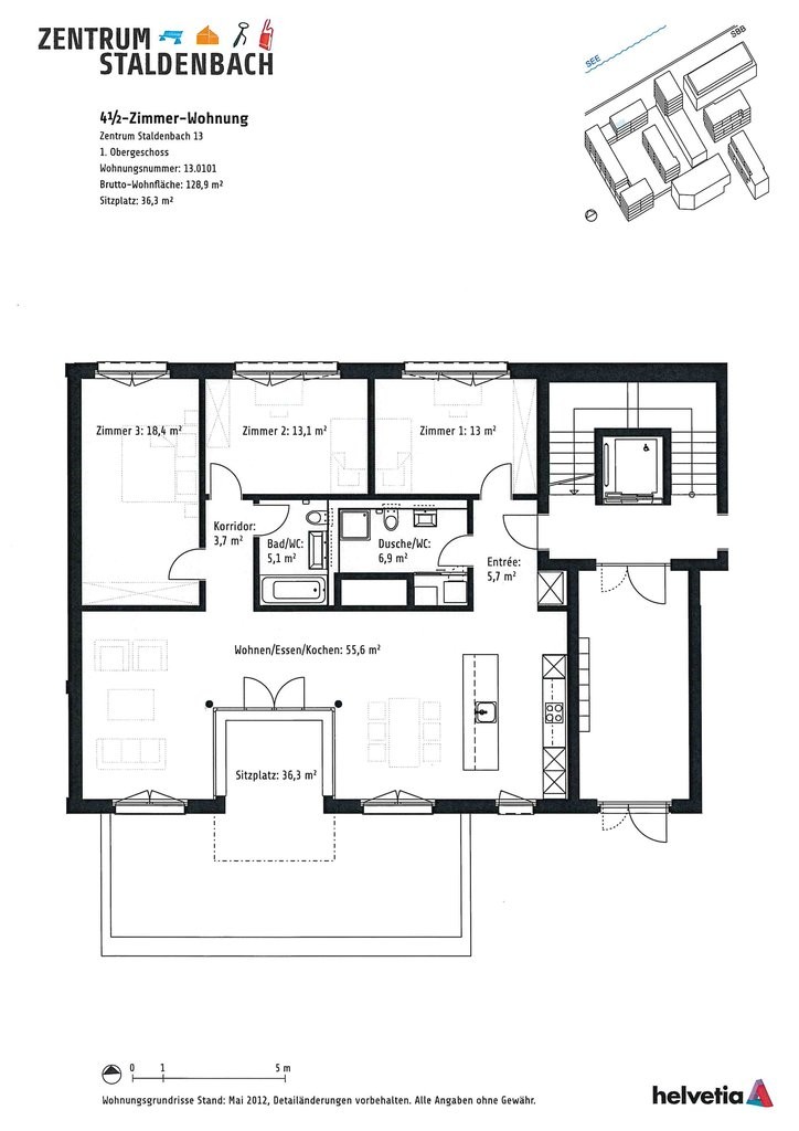 Appartamento di 4 ½ locali, foto 8 di 8