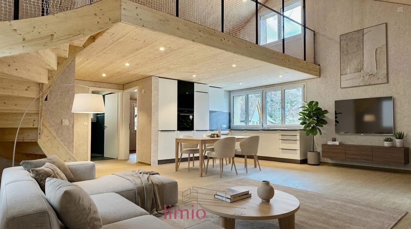 duplex di 3 ½ locali, foto 2 di 7