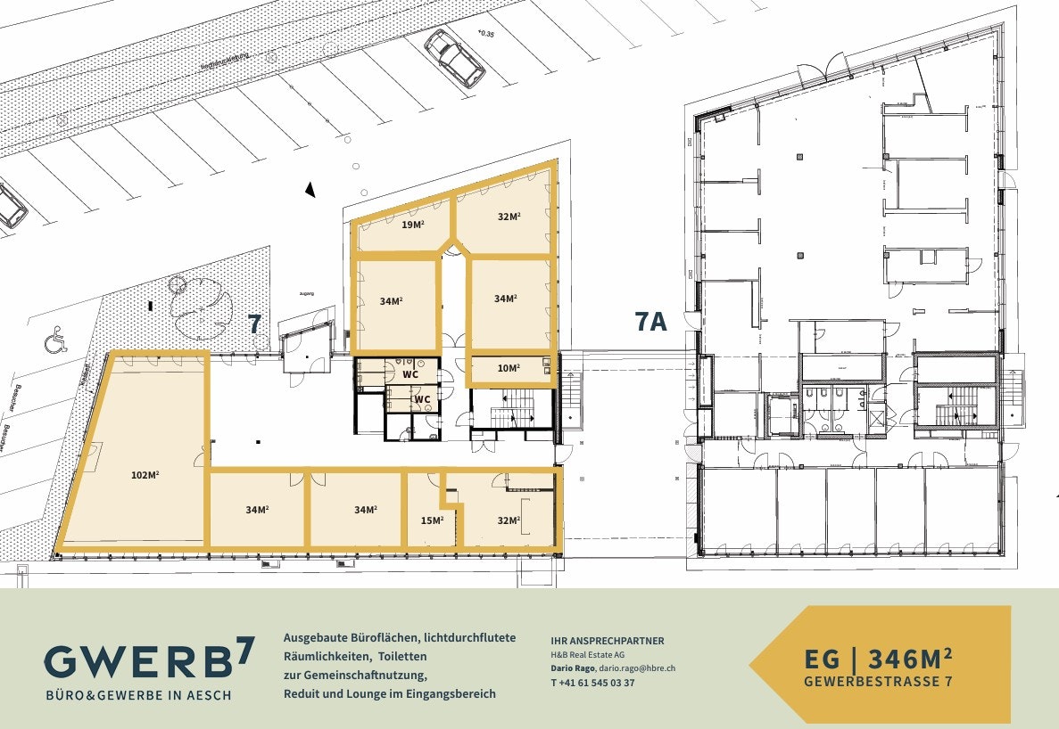 346m² ufficio