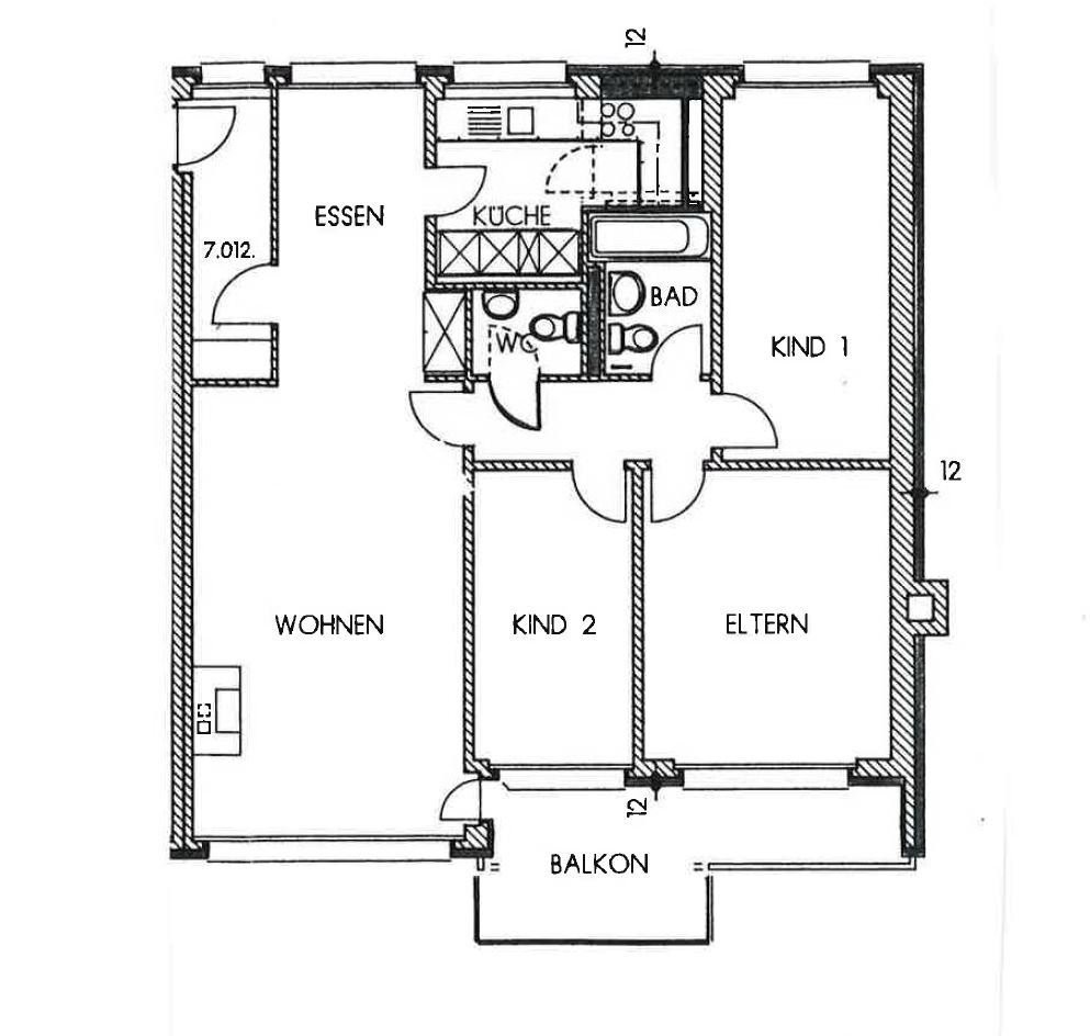 Appartamento di 3 ½ locali, foto 7 di 8