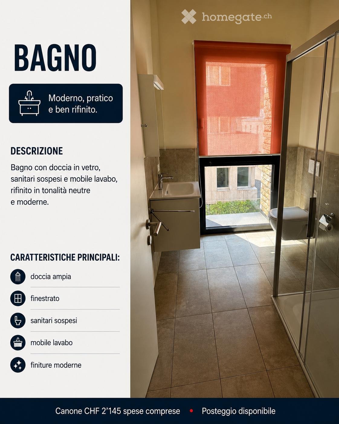 2 ½ rooms apartment, foto 4 di 5