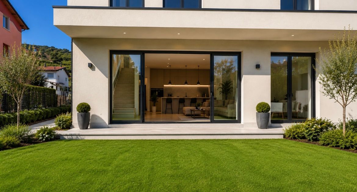 maison de ville avec terrasse de 3 pièces