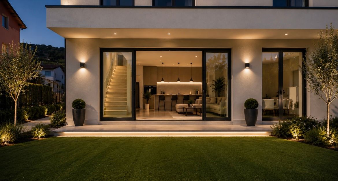 maison de ville avec terrasse de 3 pièces