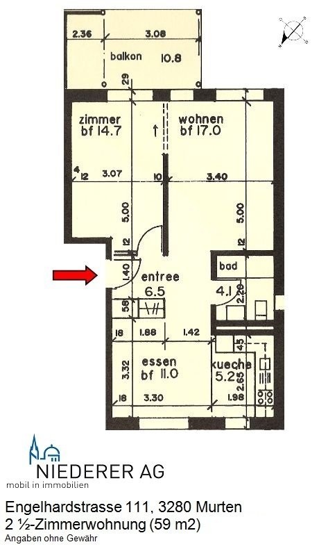Appartamento di 1 ½ locali, foto 8 di 8