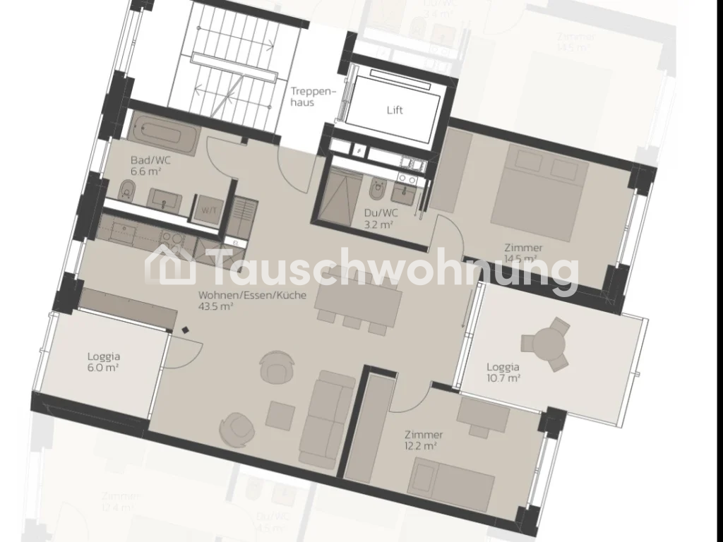Appartamento di 3 ½ locali