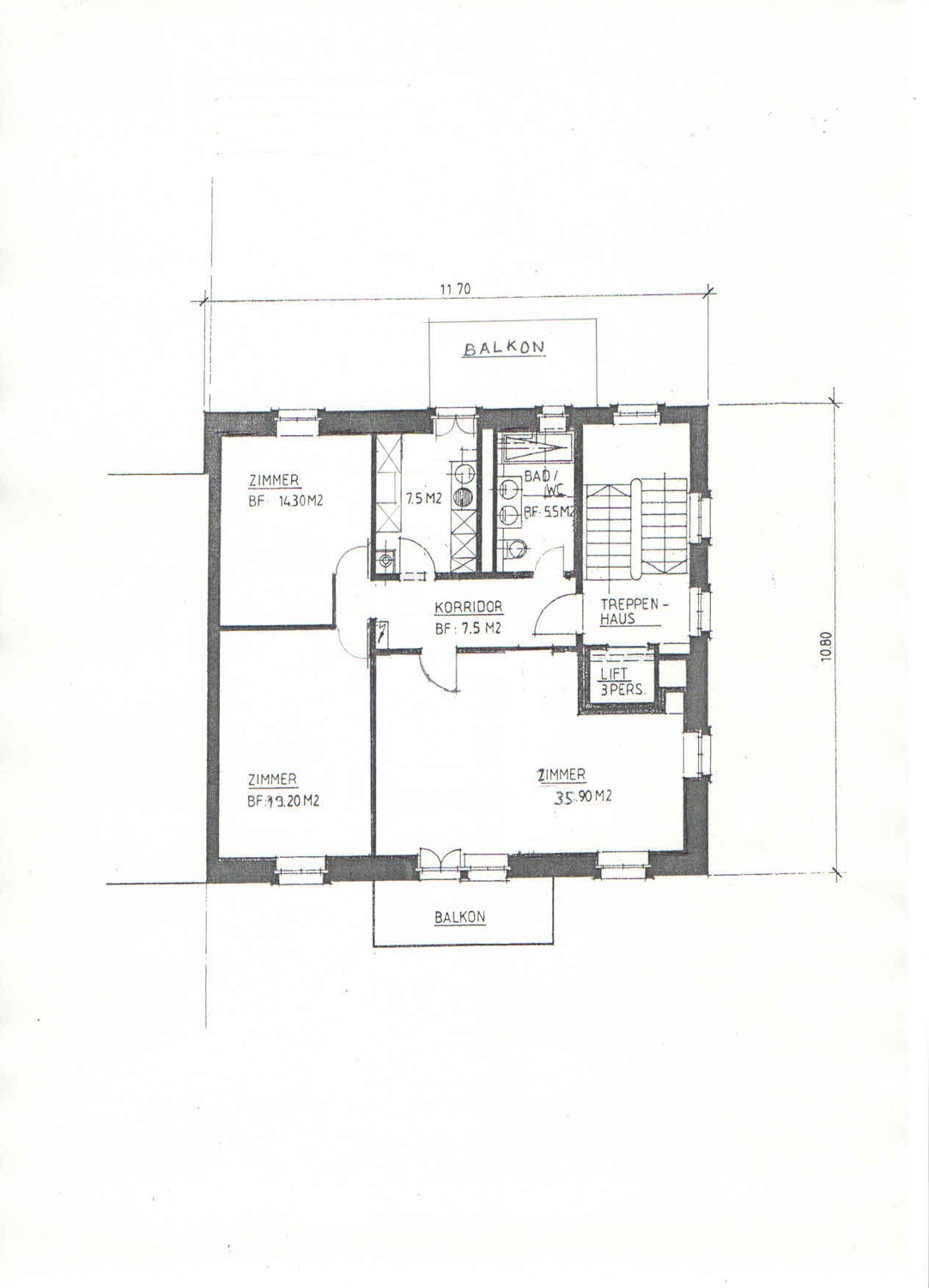 Appartamento di 3 ½ locali, foto 10 di 10