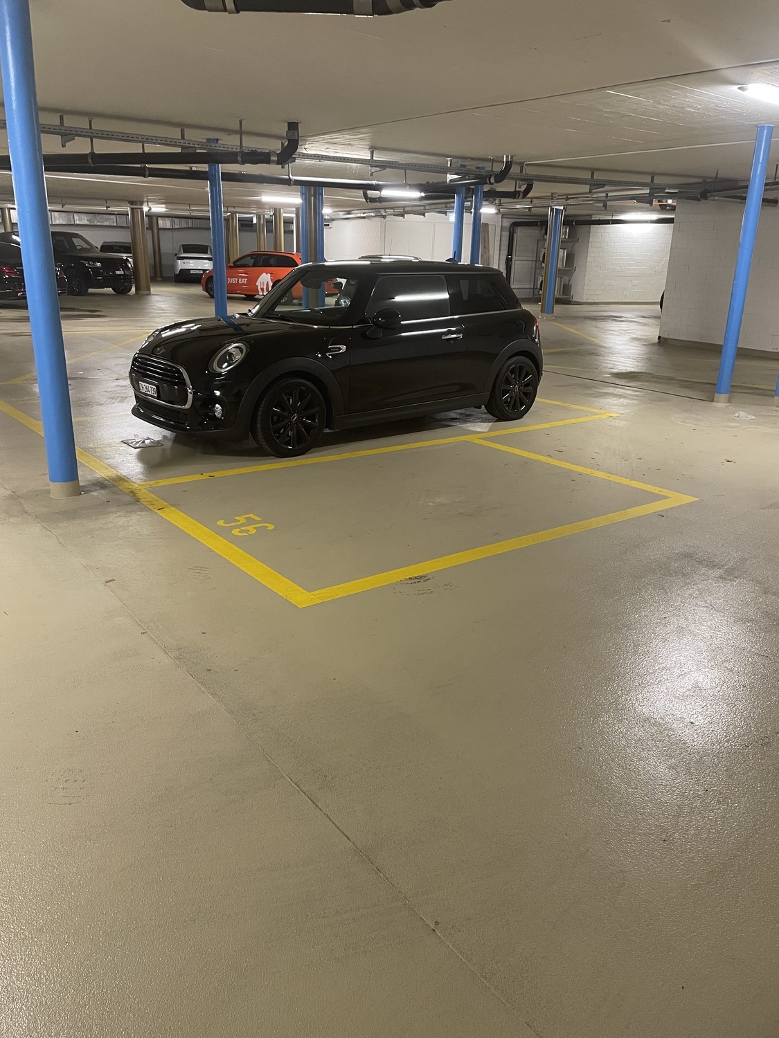 Posto auto sotterraneo