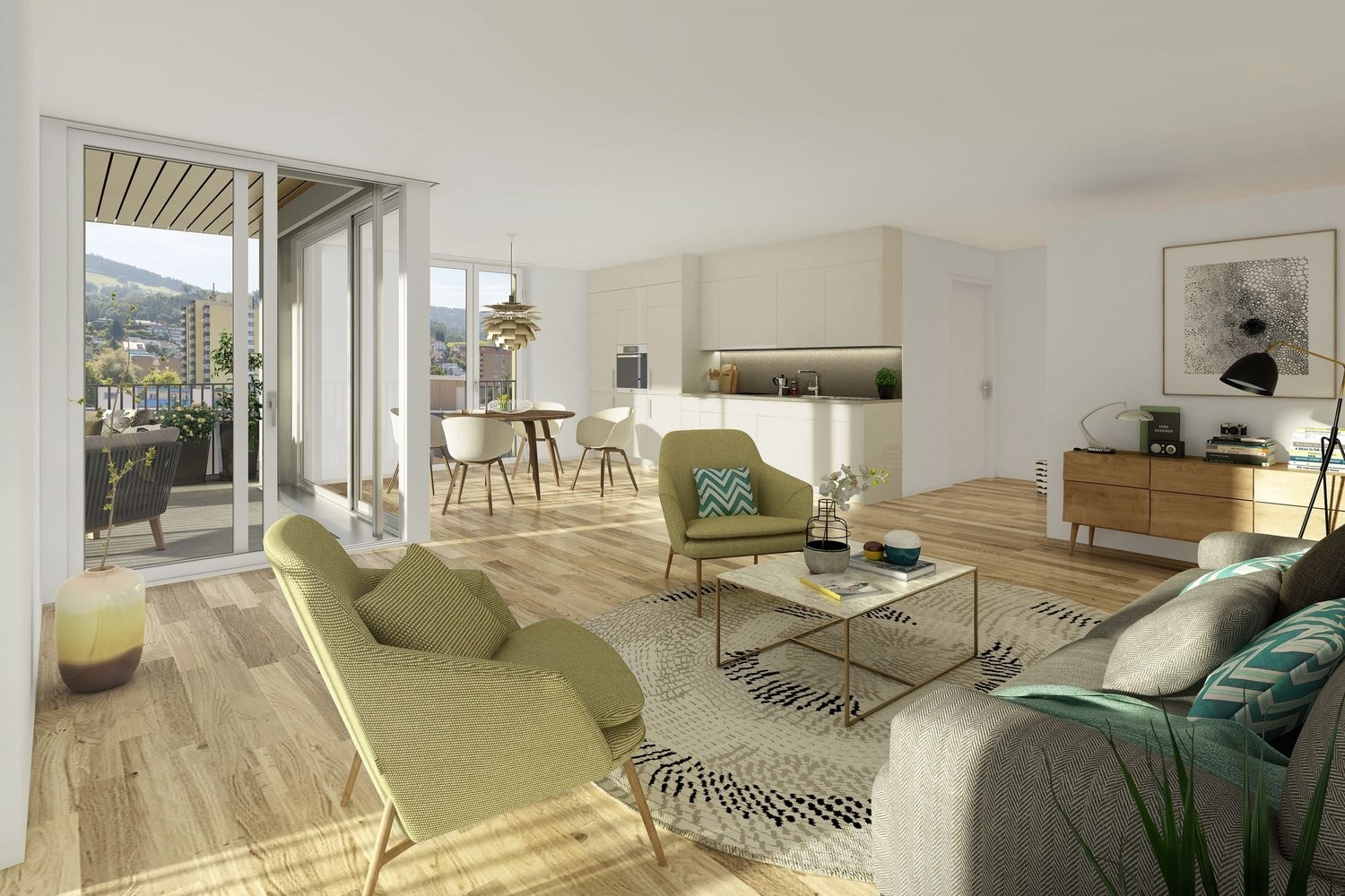 Appartamento di 2 ½ locali, foto 2 di 5
