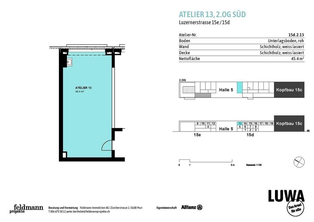 45m² commerciale