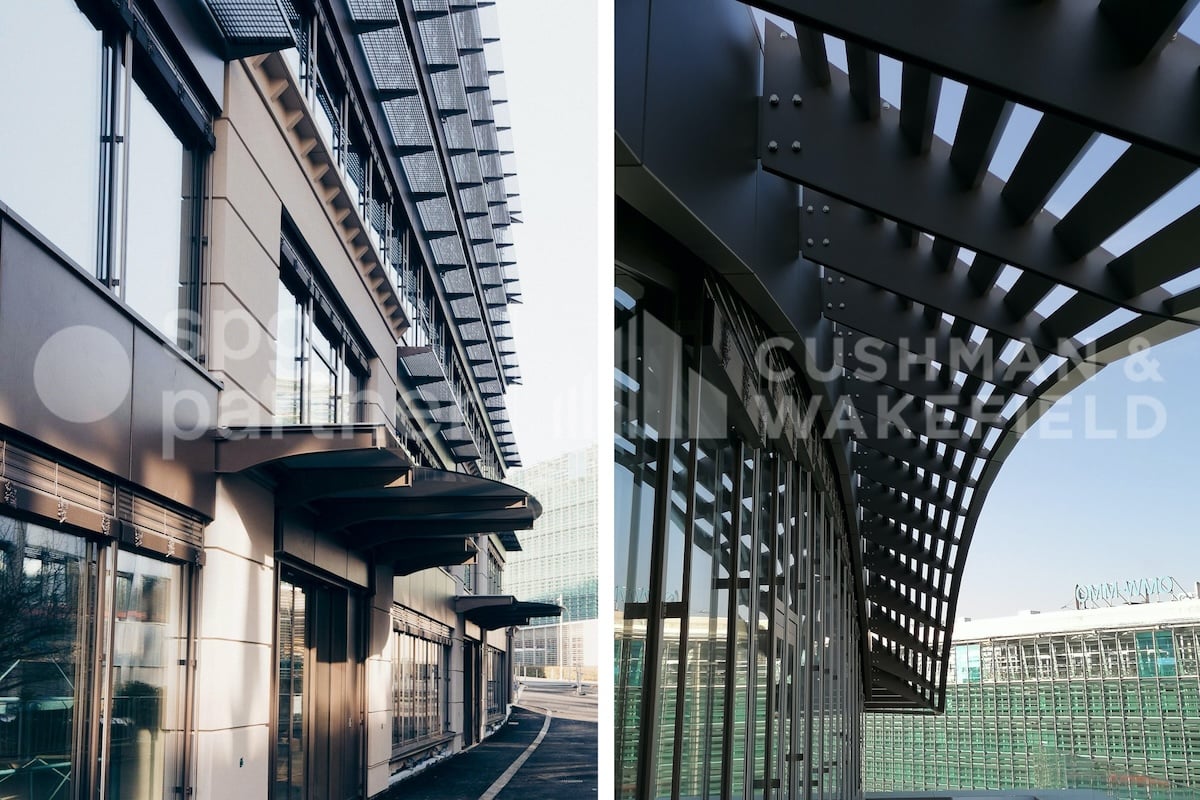 1240m² office