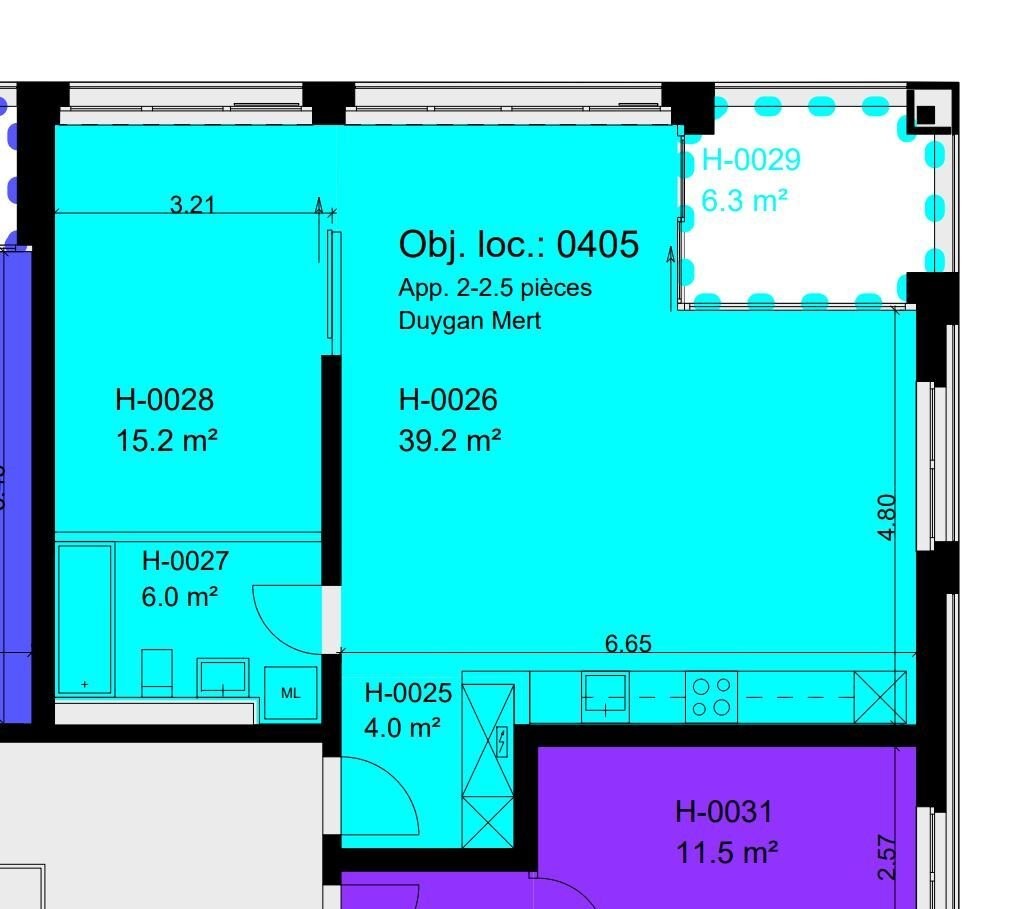 Appartamento di 2 ½ locali, foto 8 di 8