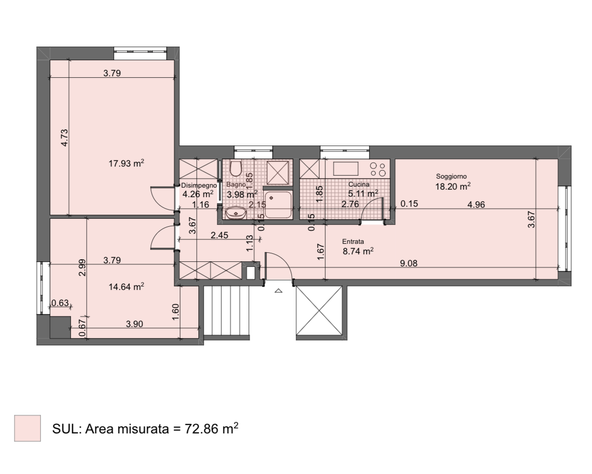 Appartamento di 3 ½ locali, foto 7 di 7