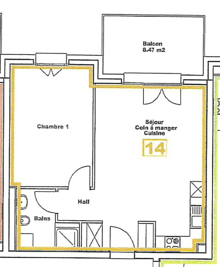 Appartamento di 2 ½ locali, foto 4 di 4