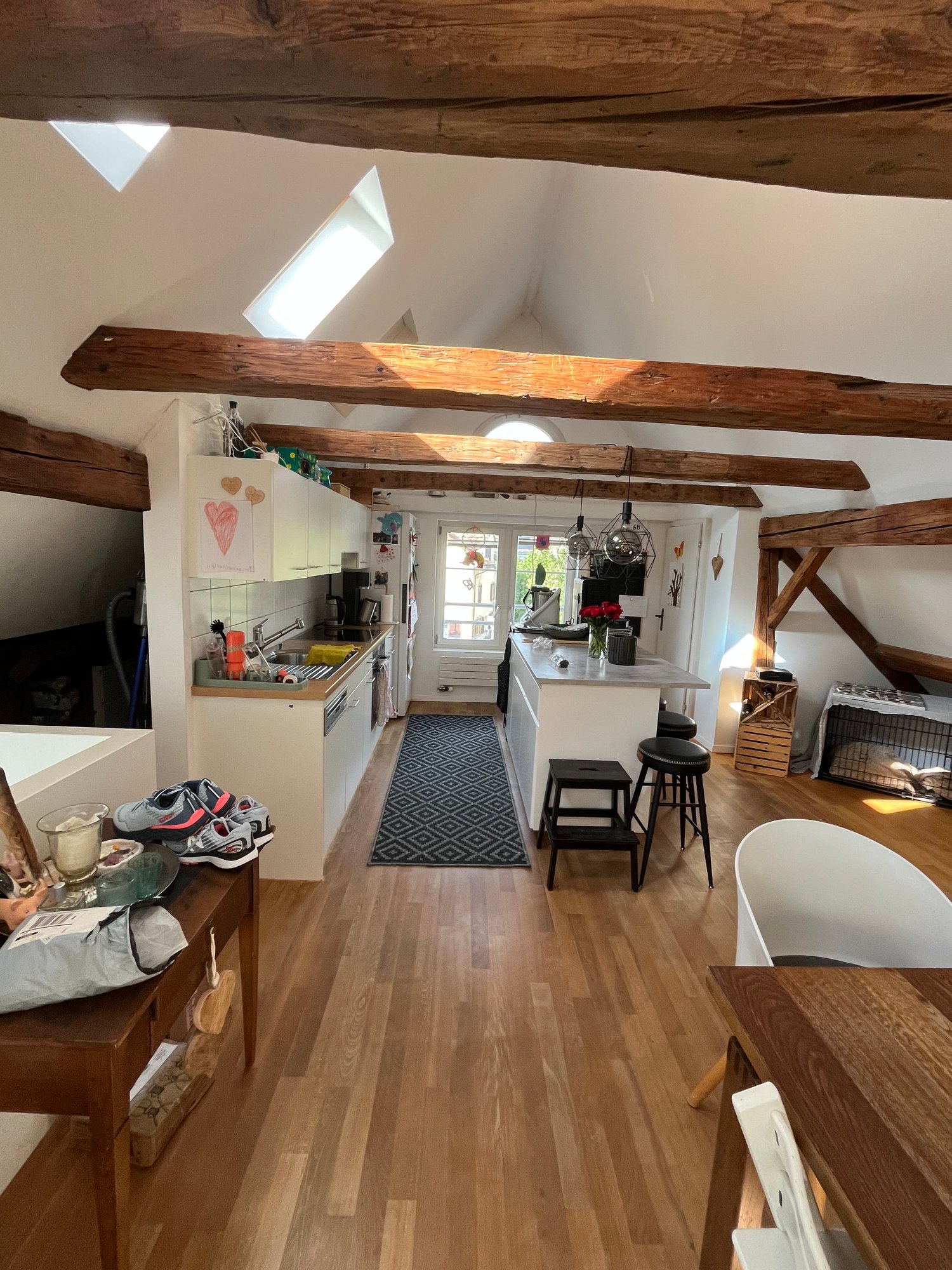 2 ½ rooms attic flat