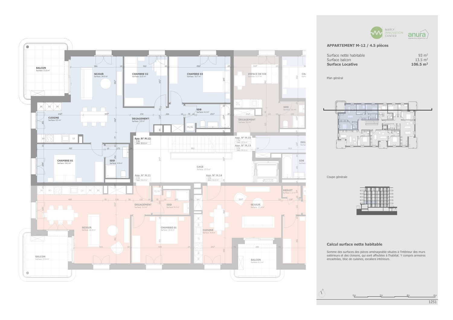 4 ½ rooms apartment