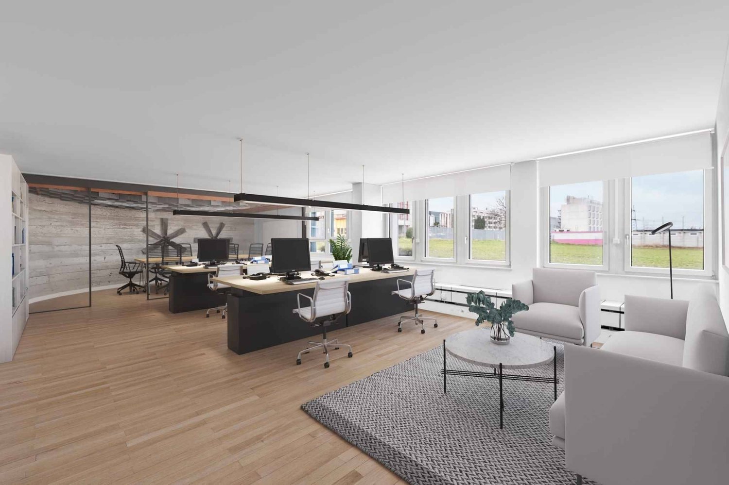 ufficio di 169m²