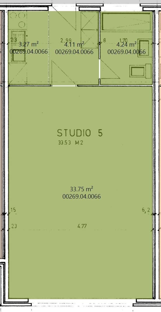 Appartamento di 1 locale, foto 4 di 4