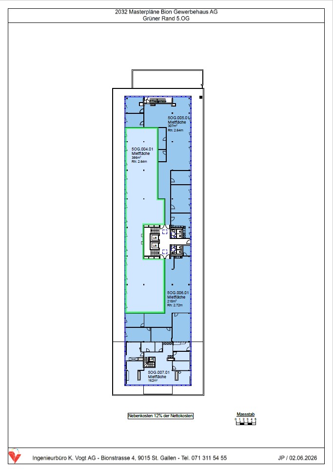 386m² office